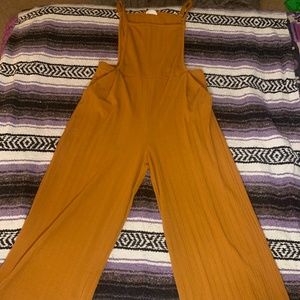 Flared Overalls